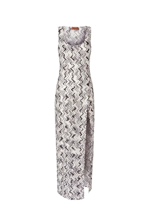 Missoni printed maxi dress - White