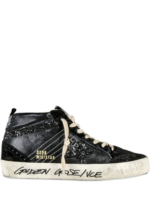 Golden Goose Mid Star 'Glitter/Black' sneakers