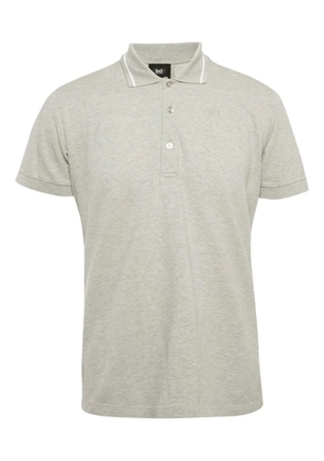 D&G embroidered-logo polo shirt - Grey
