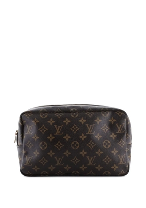 Louis Vuitton Pre-Owned Trousse Toiletry Monogram Canvas 28 pouch - Brown