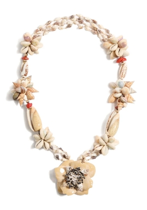 Valentino Garavani Aquatic Garden necklace - Neutrals