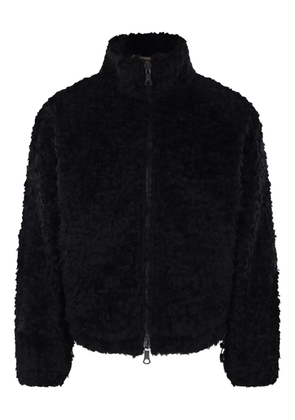 Meta Campania Collective zip-up shearling jacket - Black