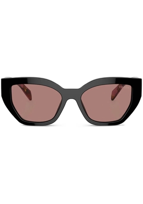 Prada Eyewear cat-eye frame sunglasses - Black