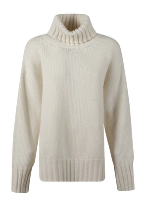 Jucca roll-neck sweater - White