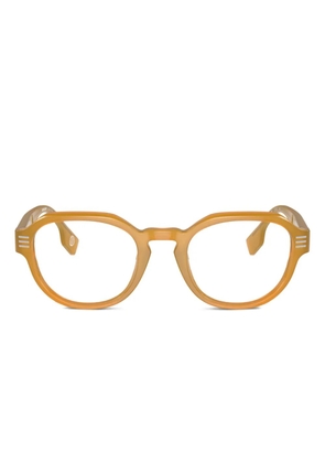 Burberry Eyewear geometric glasses - Brown