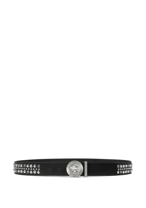 Versace Medusa studded belt - Black