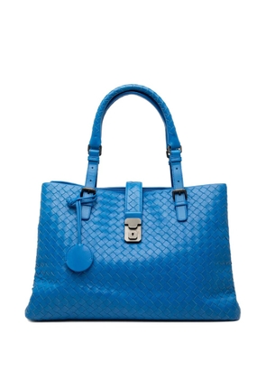 Bottega Veneta Pre-Owned 2012-2025 Medium Nappa Intrecciato Roma tote bag - Blue