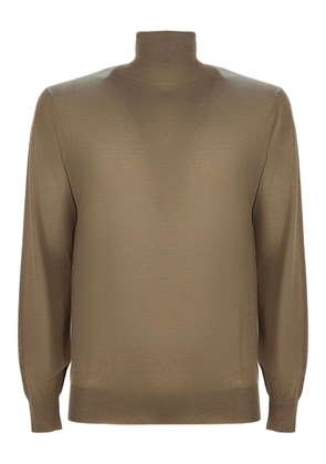 Kangra high-neck sweater - Brown