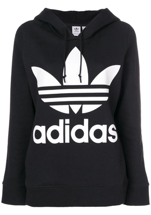 adidas Trefoil regular-fit hoodie - Black