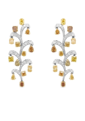 HYT Jewelry 18K white gold diamond earrings - Silver