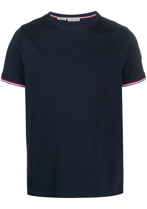 Moncler stretch-cotton T-shirt - Blue