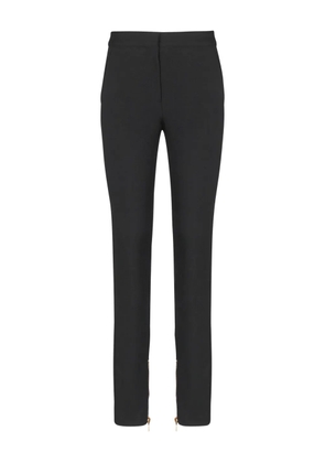 Balmain zipped-cuffs trousers - Black