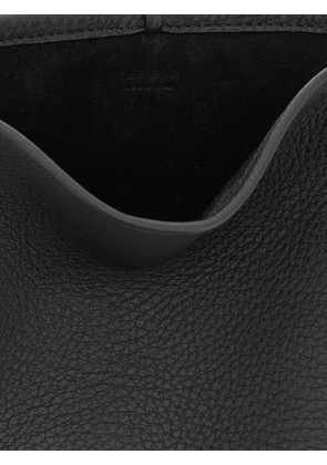 The Row drawstring-fastening crossbody bag - Black