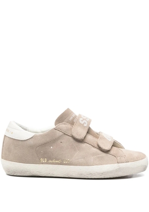 Golden Goose Old School suede sneakers - Neutrals