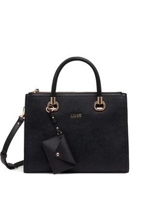 LIU JO logo-lettering tote bag - Black