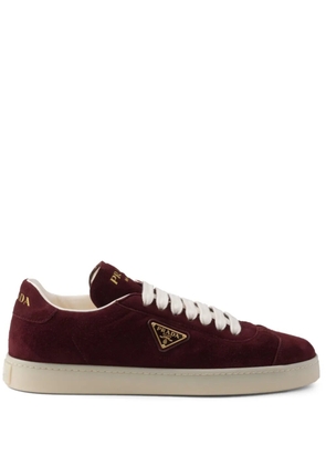 Prada suede sneakers - Red