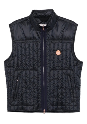 Moncler x Gilga Farm by Donald Glover quilted sleeveless vest - Blue