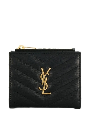 Saint Laurent Cassandre cardholder - Black