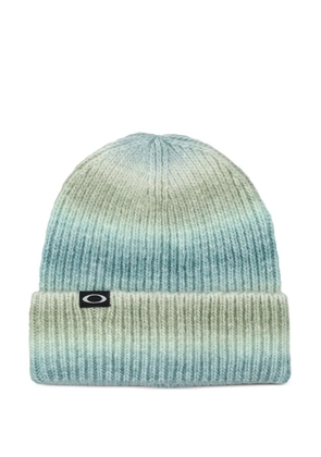 Oakley Ellipse Gradient ribbed beanie - Blue