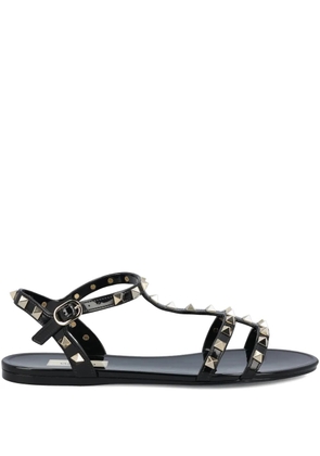 Valentino Garavani rockstud strap sandals - Black