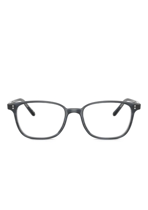 Oliver Peoples Maslon rectangle-frame glasses - Blue