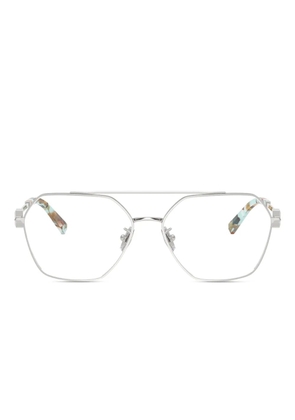 Tiffany & Co Eyewear geometric-frame glasses - Silver