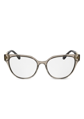 Lacoste cat-eye glasses - Brown