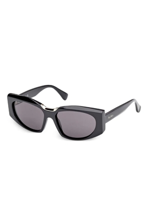 Max Mara Eyewear geometric-frame sunglasses - Black