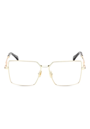 Max Mara Eyewear square-frame glasses - Gold
