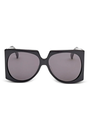 Max Mara Eyewear geometric-framed sunglasses - Black
