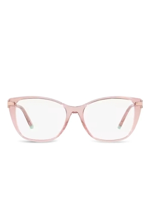 Tiffany & Co Eyewear metal-frame cat-eye glasses - Pink