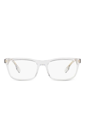 Burberry Eyewear Elm rectangle-frame glasses - White