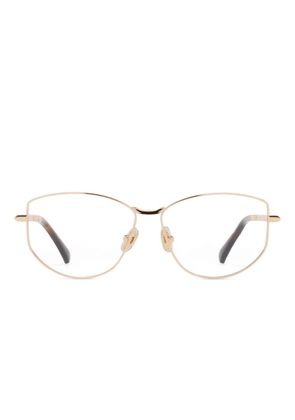 Max Mara Eyewear cat-eye glasses - Gold
