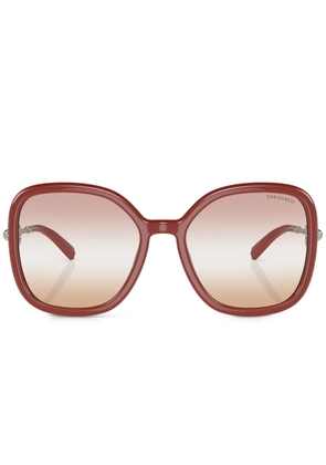 Tiffany & Co Eyewear oversized gradient-lenses sunglasses - Purple