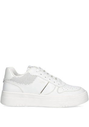 TWINSET perforated detailing trainers - White