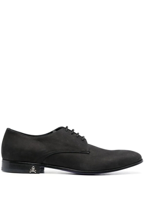 Philipp Plein Derby Oxford almond-toe shoes - Black