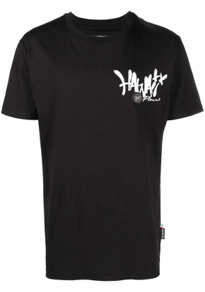 Philipp Plein Hawaii SS cotton T-shirt - Black