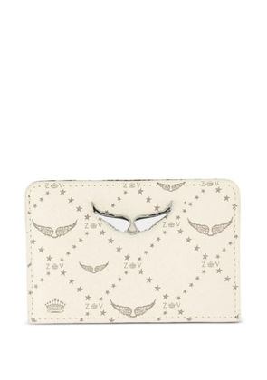 Zadig&Voltaire ZV Pass monogram card case - Neutrals