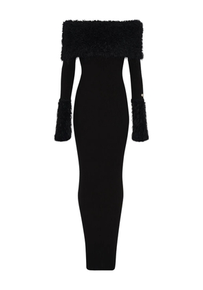 Jean Paul Gaultier ribbed maxi dress - Black