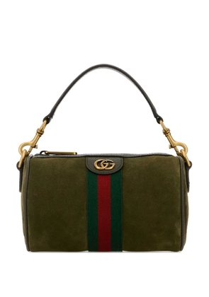 Gucci mini Ophidia suede messenger bag - Green