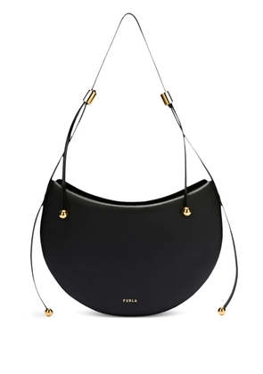 Furla small Moonstone leather shoulder bag - Black