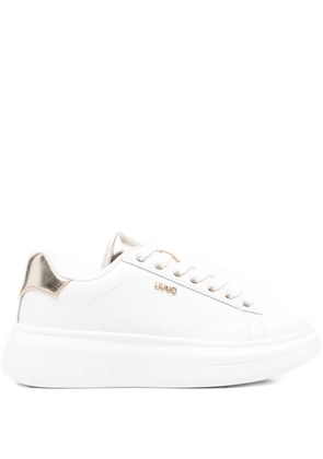 LIU JO 55mm Babol 01 logo sneakers - White