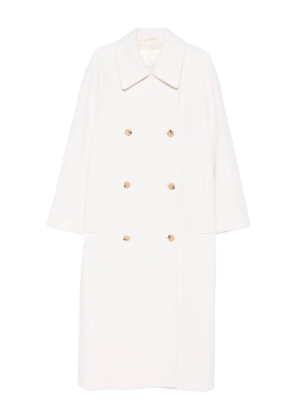 TOTEME double-breasted wool coat - Neutrals