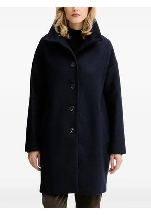 Sessùn single-breasted oversized coat - Blue