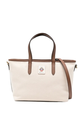 Bally canvas tote bag - Neutrals
