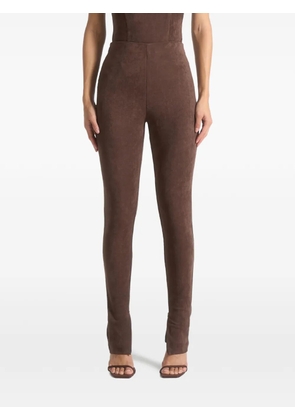 Manière De Voir high-waisted leggings - Brown