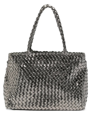 DRAGON DIFFUSION top handle tote bag - Silver