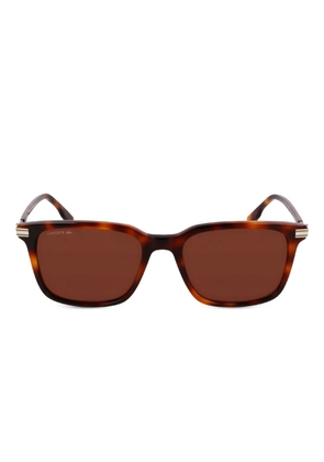 Lacoste square-frame sunglasses - Brown