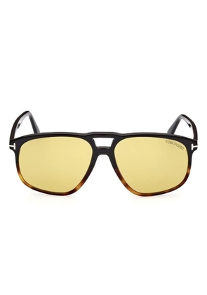 TOM FORD Eyewear pilot-frame sunglasses - Black