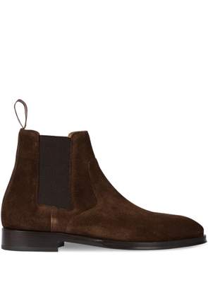 Paul Smith Lawson suede Chelsea boots - 66 CHOCOLATE BROWN